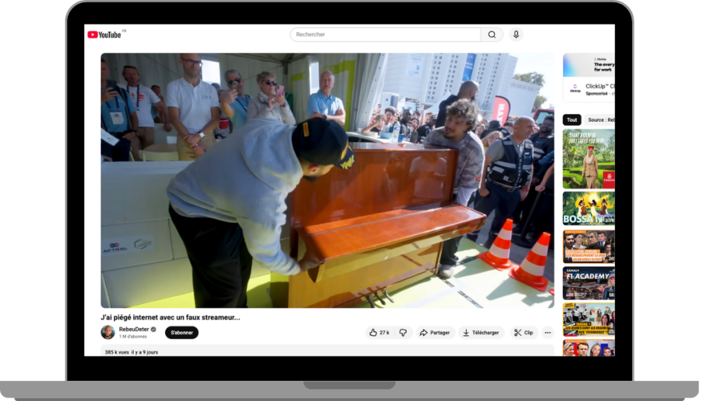 Billy & Flamby — WorldSkills, mockup écran