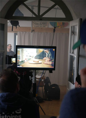 Tournage du film CMA