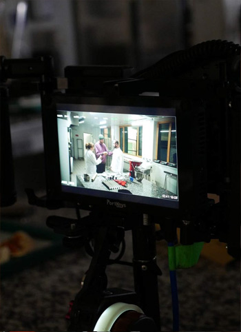 Tournage du film CMA